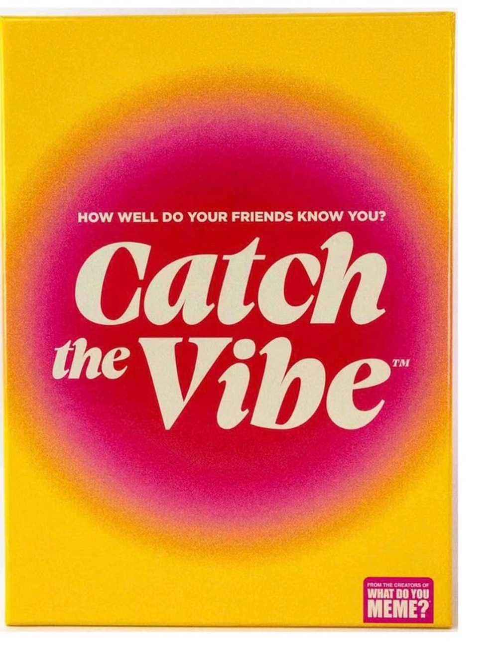 Catch the vibe game. How well do you know your friends? New. Sealed.